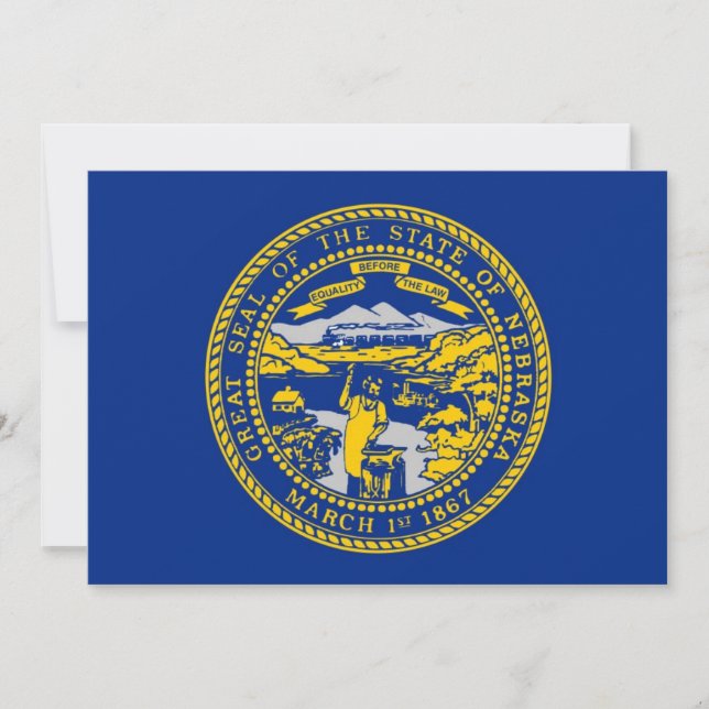 Carte Nebraska (Devant)
