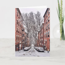 Neige de Boston Beacon Hill