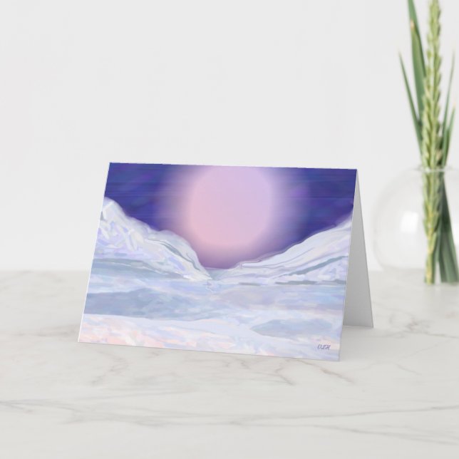 Carte Neige intacte (Devant)