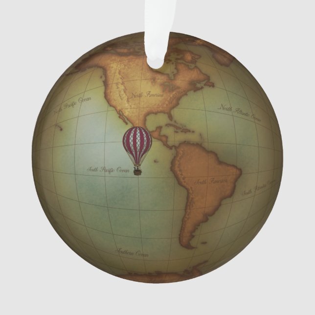 Carte néo-victorienne du vol Steampunk (devant)