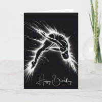 Neon High Diver Sur Noir