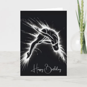 Carte Neon High Diver Sur Noir