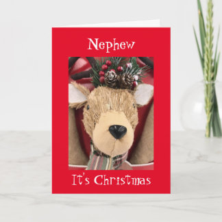 CARTE **NEPHEW** JOYEZ NOËL DE REINDEER