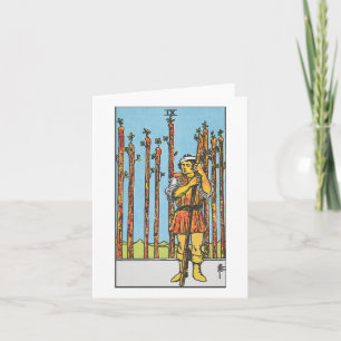 Carte Neuf baguettes - Rider Waite Smith tarot