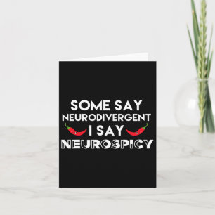 Carte Neurodivertissement Neurospicy Adhd Fun Neurodiver