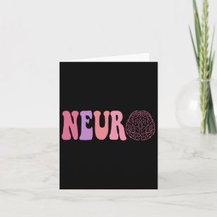 Carte Neurologie féminine Neuro Neuro Nurse Neuro Squad