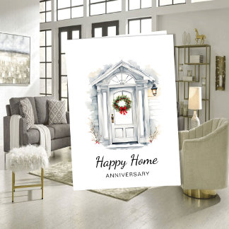 Carte New Home Anniversary Card | Real Estate Agent