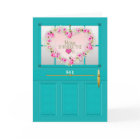 New Home Congratulations Door Wreath Personalize
