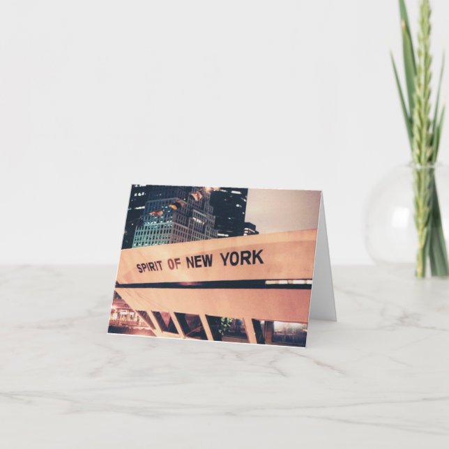 Carte New York (Devant)