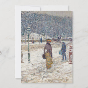 Carte New York   Childe Hassam