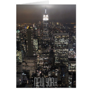 Carte New York New York City Skyline