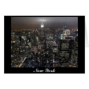 Carte New York New York City Skyline
