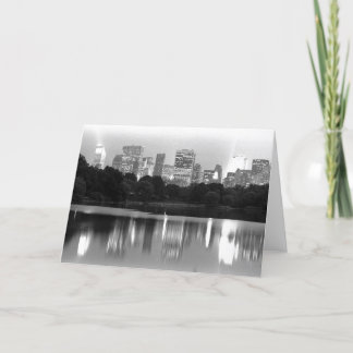 Carte New York Skyline la nuit
