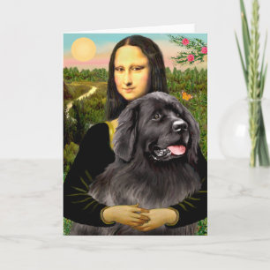 Carte Newfie 2 - Mona Lisa