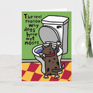 Carte nez humide de chienchien