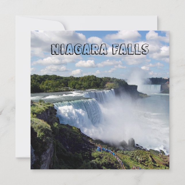 Carte Niagara Falls (Devant)