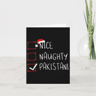 Carte Nice Naughani Pakistani Christmas Pakistan Heritag