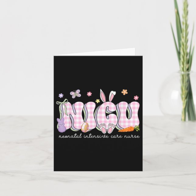 Carte Nicu Easter Unité de soins intensifs néonatals Uni (Devant)
