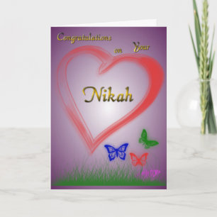 Carte Nikah-Mariage