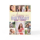 N'Importe Quel Âge 8 Photo Collage Personnalisé An