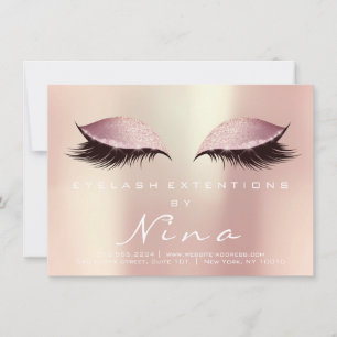 Carte Nina Lashes Extension Aftercare Instruction Pink
