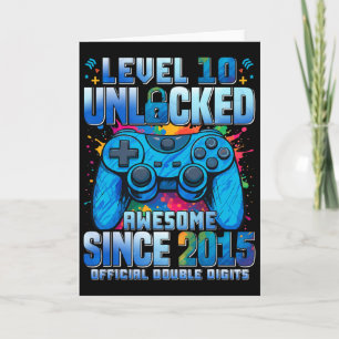 Carte Niveau 10 déverrouillé stupéfiant depuis 2015 10e 