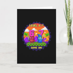 Carte Niveau 6 7 Jeu Pixel Art Six Sept Joueurs 