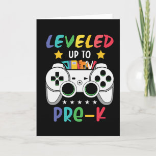 Carte Niveau Supérieur Pour Le Préscolaire Gamer Cadeau