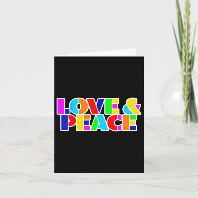 Carte No War - Conception Pour Le Mouvement De Paix _8 (Devant)