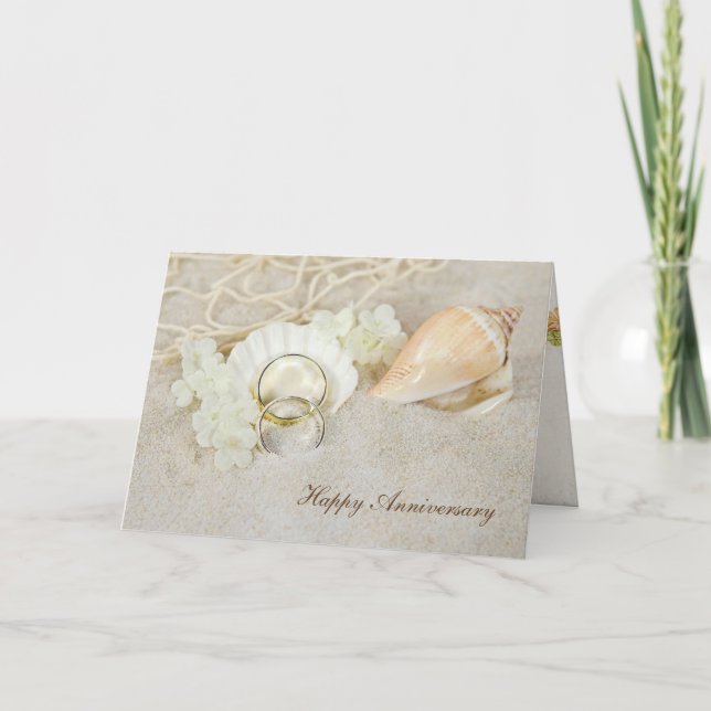 Carte Noces à coquillages (Devant)