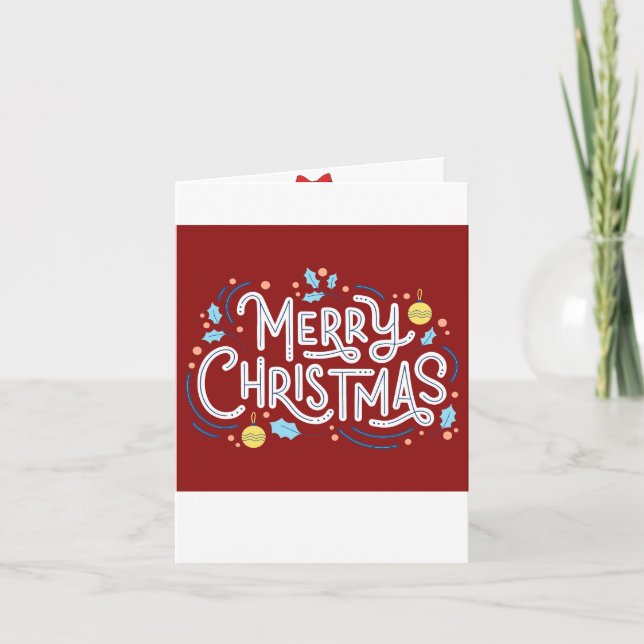 Carte Noël (Devant)