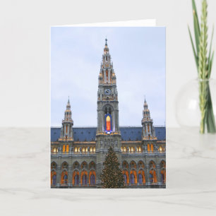 Carte Noël à Vienne