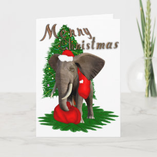 Carte Noël africain