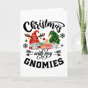 Carte Noël Avec Mes Gnomies Gnome Noël