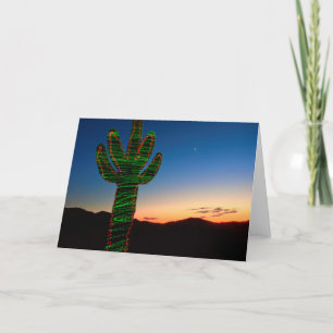 Carte Noël Cactus