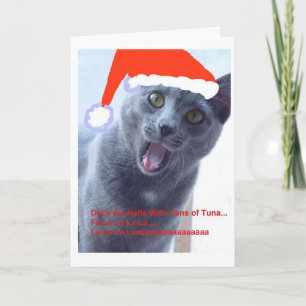Carte Noël Cat 2