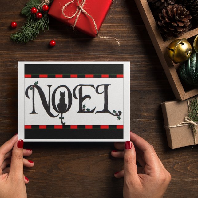 Carte Noel Cat Christmas (Créateur téléchargé)