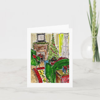 Carte Noël cosy