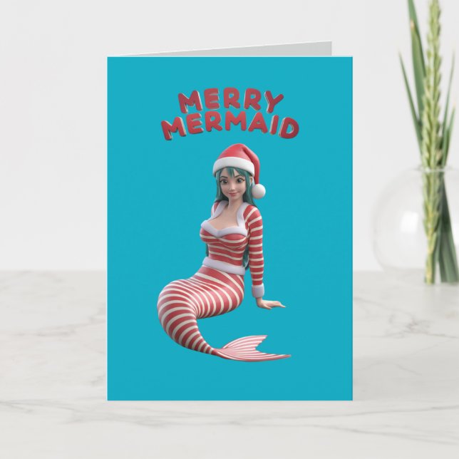 Carte Noël de la mère (Devant)