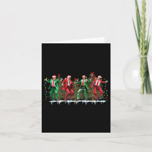 Carte Noël Donald Trump Président 2024 Dancing Funn