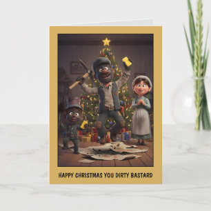 Carte Noël drôle