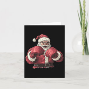 Carte Noël du Père Noël en boîte - Les Fêtes d'hiver