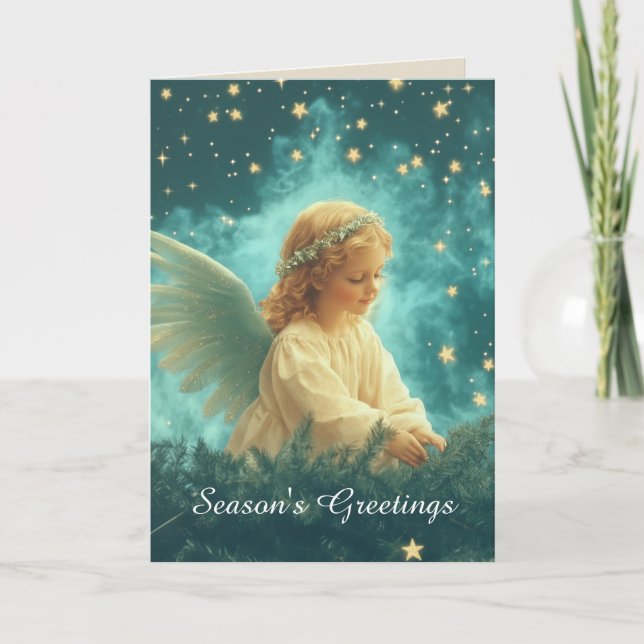 Carte Noël du Petit Ange (Devant)