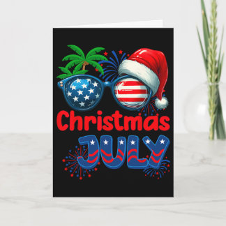 Carte Noël en juillet Été Plage Hawaï Santa États-Unis F