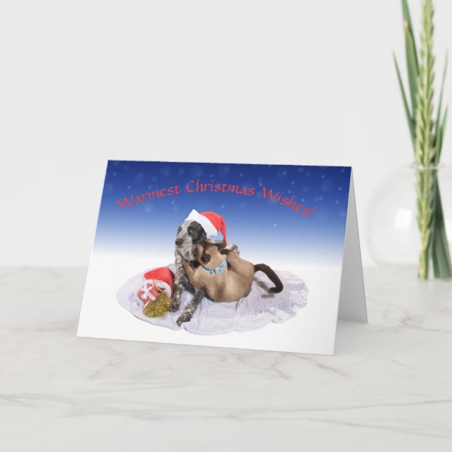 Carte Noël énorme (Devant)