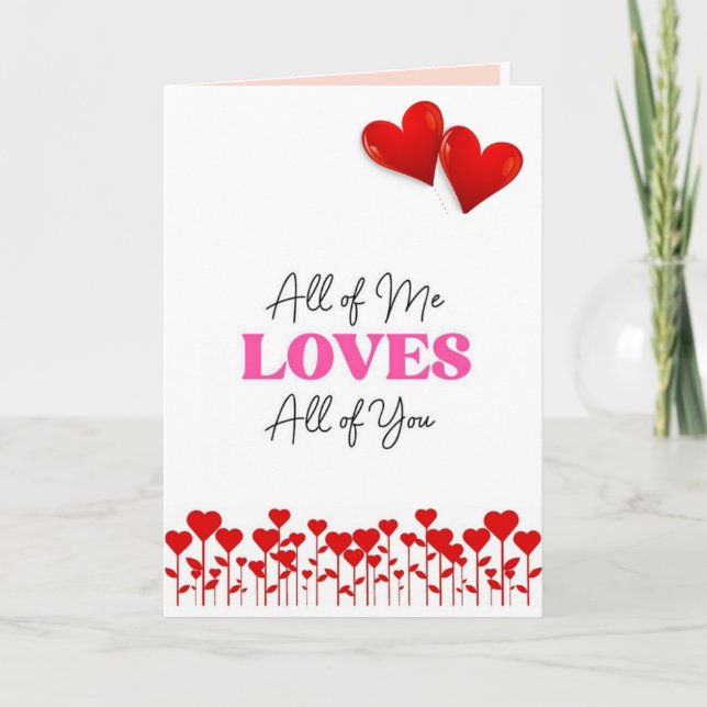 CARTE NOËL ET DIRE "JE T'AIME" (Devant)