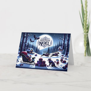 Carte Noel fangtastic