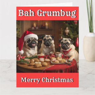 Carte Noël Funny BH GRUMBUG CARLIN GRUMBLE