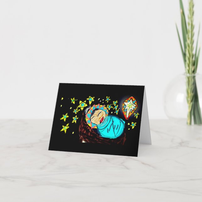 Carte Noël Jésus (Devant)