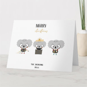Carte Noël Koalas